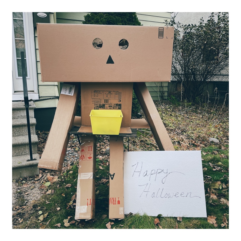 Danboard with candy